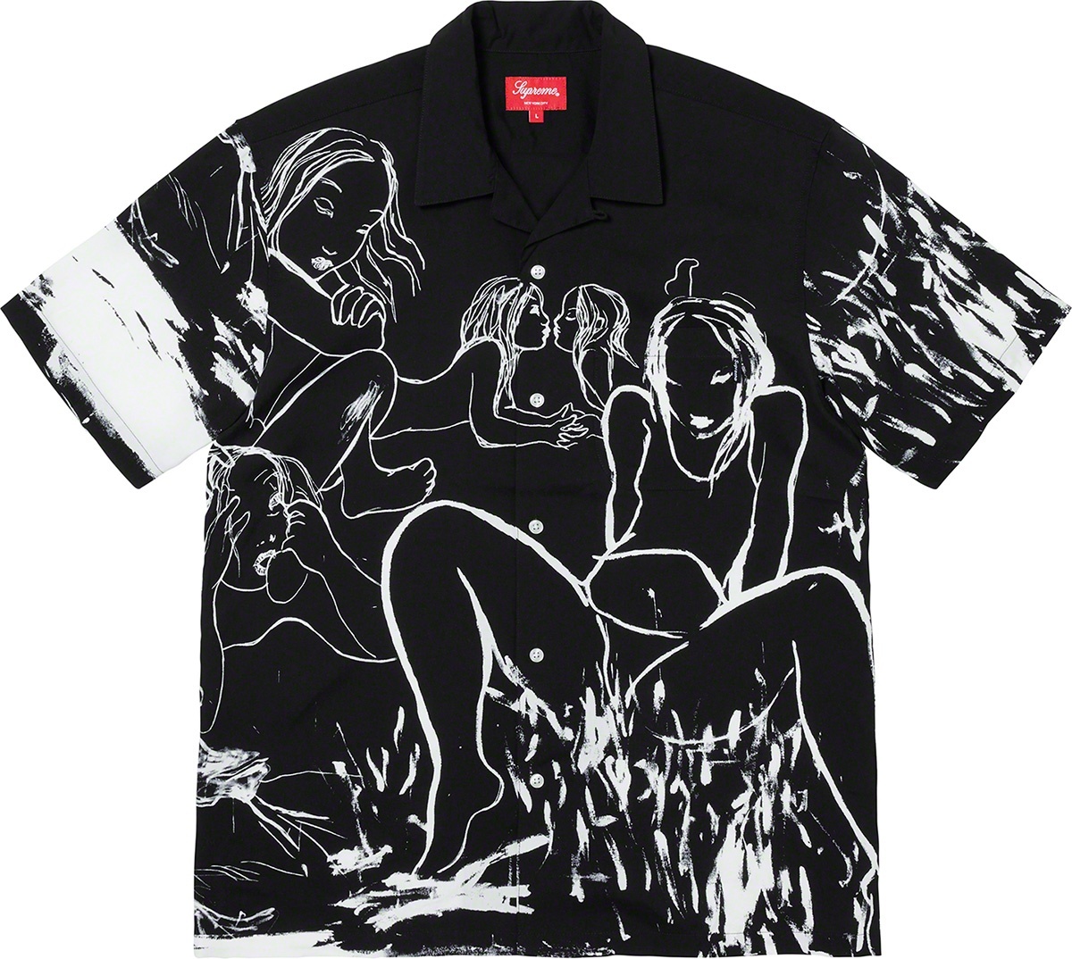 Rita Ackermann/Supreme Rayon S/S Shirt view 3